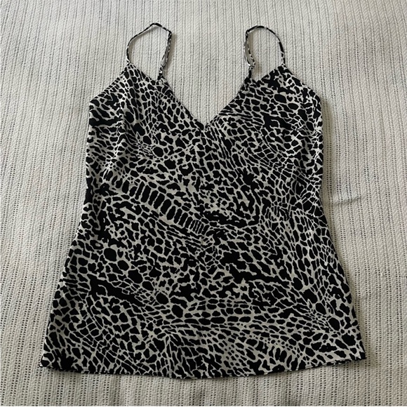 Frame Silk Animal Print Tank - Picture 2 of 8